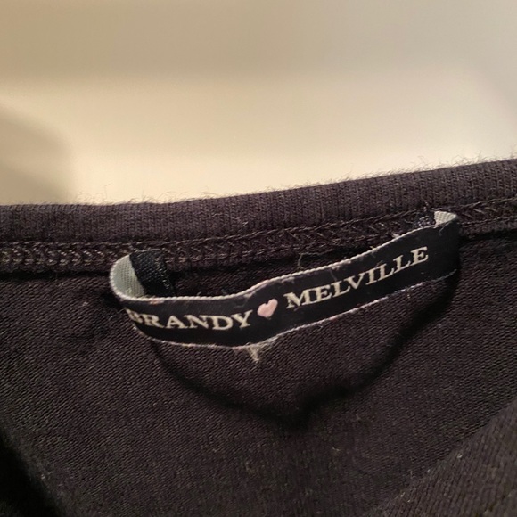 Black Brandy Melville bodysuit - Picture 3 of 3